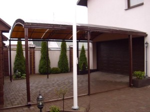 Навесы из поликарбоната цена